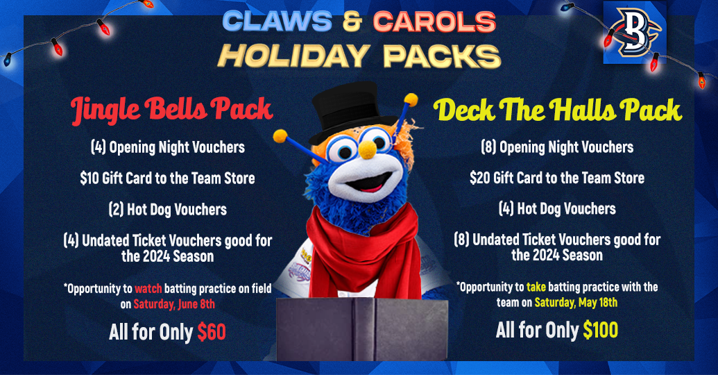 Holiday Packs On Sale Now! Give A Grand Slam Gift This Season!